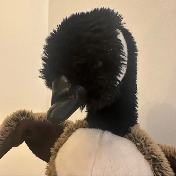 SOLD Folkmanis Canada Goose Hand Puppet Soft Plush Cobra Chicken Geese Play - Picture 6 of 11